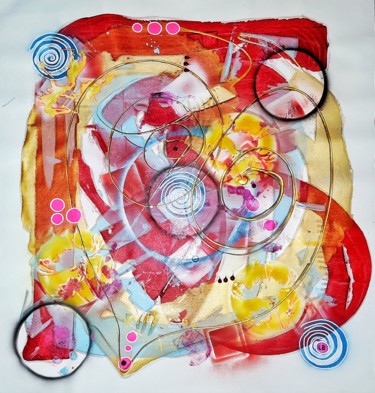 Peinture intitulée "Arcade" par Lucia Borsani, Œuvre d'art originale, Acrylique