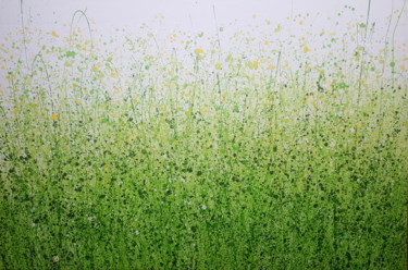 Serenity Meadow Painting titled "Serenity Meadow" by Lucy Moore, Original Art, Acrylic