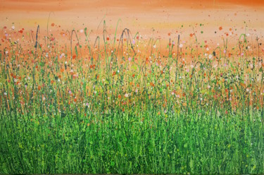 Картина под названием "Tangerine Dream #2" - Lucy Moore, Подлинное произведение искусства, Акрил