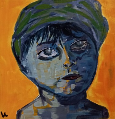 Painting titled "JULES" by Ludivine Couet, Original Artwork, Acrylic