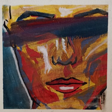 Painting titled "DEBBY" by Ludivine Couet, Original Artwork, Acrylic