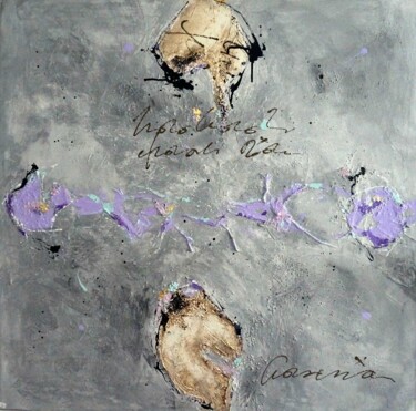 Pintura titulada "sans titre (proviso…" por Ludivine Lapasset (LUME), Obra de arte original, Acrílico Montado en Bastidor de…