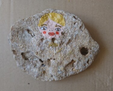 绘画 标题为“Nesting-doll-stone 4” 由Ludmila Skripkina, 原创艺术品, 油