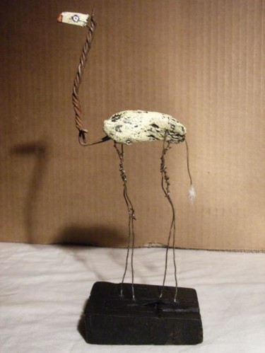 Sculpture intitulée "le dromadaire" par Ludo- Creation, Œuvre d'art originale