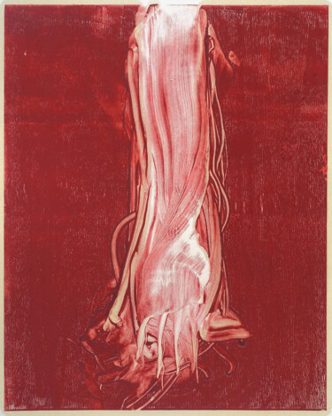 #26161 Gravures & estampes intitulée "#26161" par Ludovic Michaux (Ludom), Œuvre d'art originale, Monotype