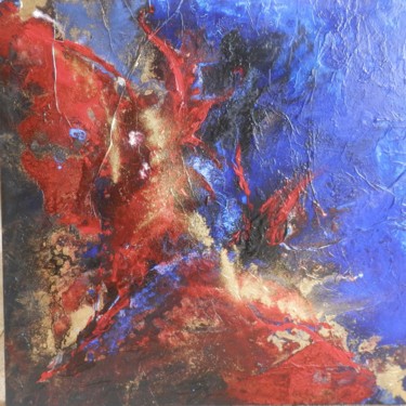 Painting titled "furyo" by Hervé Visery, Original Artwork, Acrylic