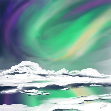 Digital Arts titled "polar.jpg" by Ludo Sevcik, Original Artwork, Digital Painting