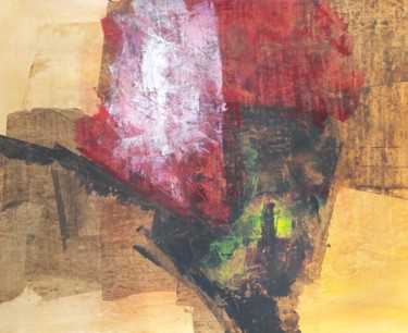 Peinture intitulée "Epanouissement" par Ludovic Grosset, Œuvre d'art originale, Acrylique Monté sur Carton