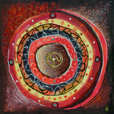 제목이 "Mandala #180623"인 미술작품 Ludovic Lan로, 원작, 기름
