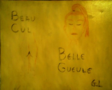Dessin intitulée "BC BG" par Ludovic Grumel, Œuvre d'art originale, Crayon
