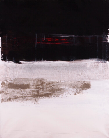 Schilderij getiteld "Fargo (Night)" door Ludwig Zeininger, Origineel Kunstwerk, Acryl