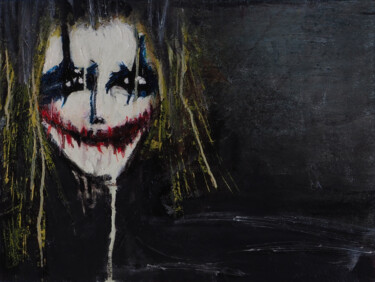 Pintura intitulada "The Joker #3" por Ludwig Zeininger, Obras de arte originais, Acrílico
