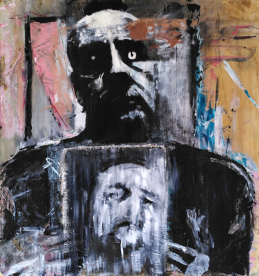 Картина под названием "Passed Self" - Ludwig Zeininger, Подлинное произведение искусства, Акрил