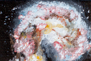 Malarstwo zatytułowany „Antennengalaxie” autorstwa Luethi Alias Abdelghafar, Oryginalna praca, Olej