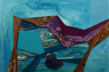 Peinture intitulée "Vacation Bahamas" par Lugew Antes, Œuvre d'art originale, Acrylique