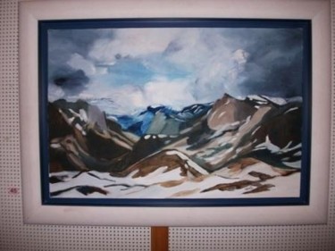 Peinture intitulée "La Vallée de la Hau…" par Lugez Marcelle, Œuvre d'art originale