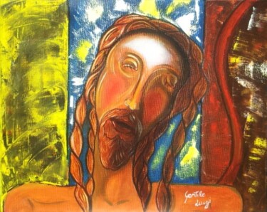 Pittura intitolato "espiazione" da Luigi Gentile, Opera d'arte originale