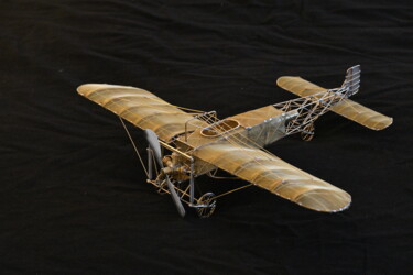 Bleriot Sculpture intitulée "Bleriot" par Luigi Lupini, Œuvre d'art originale, Métaux