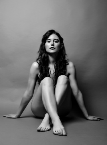 Фотография под названием "Nude Francesca" - Luigi Sgambato, Подлинное произведение искусства, Цифровая фотография
