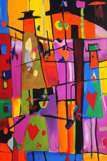 Peinture intitulée "Brutium colors 1" par Luigi Fazio (Fazio's Concepts), Œuvre d'art originale, Acrylique