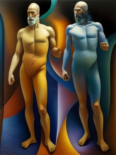 Digital Arts titled "Uniquity#7" by Luigi Fazio (Fazio's Concepts), Original Artwork, Digital Painting