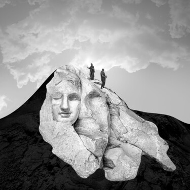 Digitale Kunst mit dem Titel "The face of the mou…" von Luigi M. Verde, Original-Kunstwerk, Digitale Fotografie