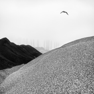 Digitale Kunst mit dem Titel "The fog and the mine" von Luigi M. Verde, Original-Kunstwerk, Digitale Fotografie