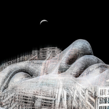 Arte digitale intitolato "The Stone Dream" da Luigi M. Verde, Opera d'arte originale, Fotografia digitale