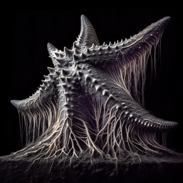 Arts numériques intitulée "THE STARFISH" par Luigi M. Verde, Œuvre d'art originale, Image générée par l'IA