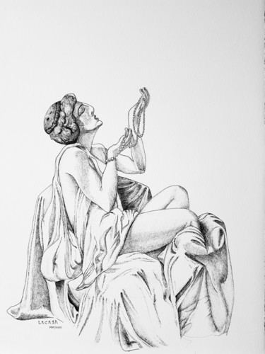 Dibujo titulada "Riquezas" por Lacasa, Obra de arte original, Tinta