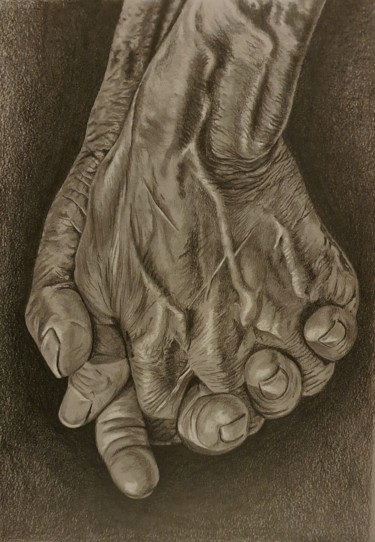 Drawing titled "Forever" by Lacasa, Original Artwork, Graphite