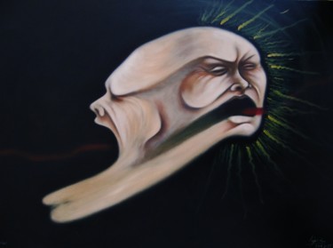 Pintura titulada "Dualidad" por Luis Carlos López Eraso, Obra de arte original, Oleo