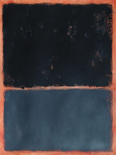 Malerei mit dem Titel "Black and grey II" von Luis Medina, Original-Kunstwerk, Acryl