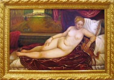 Pittura intitolato "VENUS" da Luis Miguel Aparisi, Opera d'arte originale, Olio