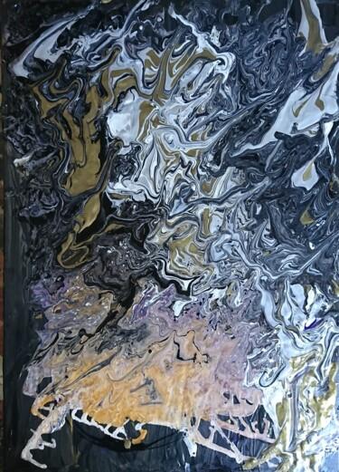 数字艺术 标题为“Abstract ElderGod” 由Luis Valente, 原创艺术品, 油