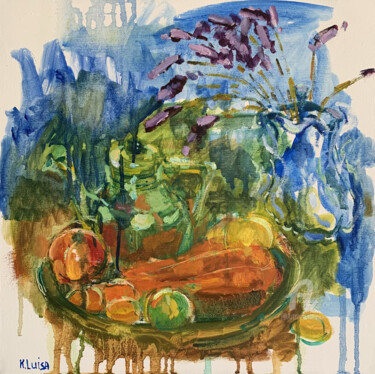 绘画 标题为“Colorful Thinking” 由Luisa Khalileva, 原创艺术品, 油