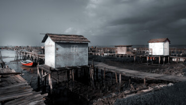 Fotografie getiteld "Tempo para chegar" door Luís Da Cunha Pais, Origineel Kunstwerk, Gemanipuleerde fotografie