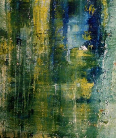 Картина под названием "Rain Forest" - Luis Monge, Подлинное произведение искусства, Акрил