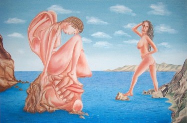 Pintura intitulada "transformação" por Luís Rodrigues D'Oxossi, Obras de arte originais