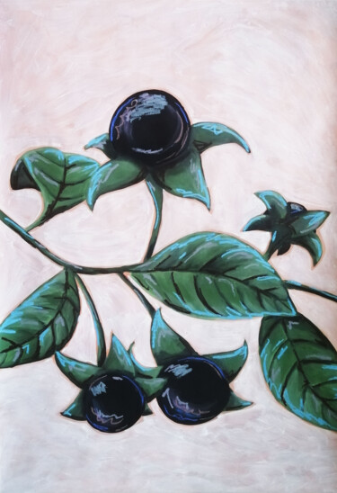 Painting titled "Belladonna" by Lukas Pavlisin, Original Artwork, Acrylic