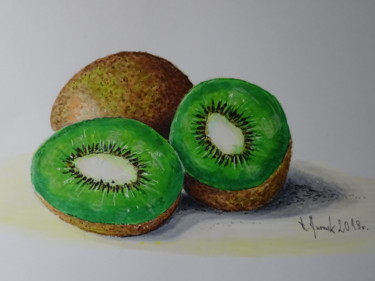 Rysunek zatytułowany „Kiwi” autorstwa Lucart, Oryginalna praca, Marker