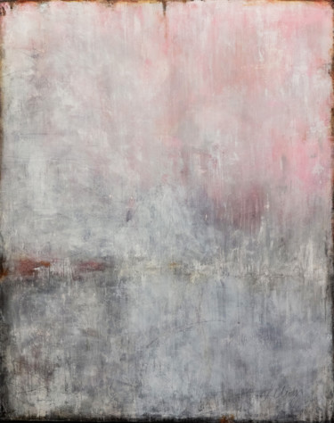Painting titled "Tuscany haze" by Łukasz Olek, Original Artwork, Acrylic