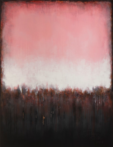 Картина под названием "Let It Burn" - Łukasz Olek, Подлинное произведение искусства, Акрил