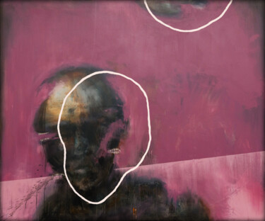 Картина под названием "This Is Us" - Łukasz Olek, Подлинное произведение искусства, Акрил Установлен на Деревянная рама для…