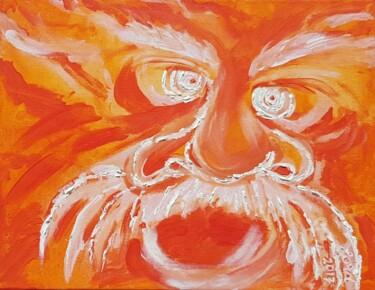 Painting titled "lordart-get-off-my-…" by Luke Lord, Original Artwork, Acrylic