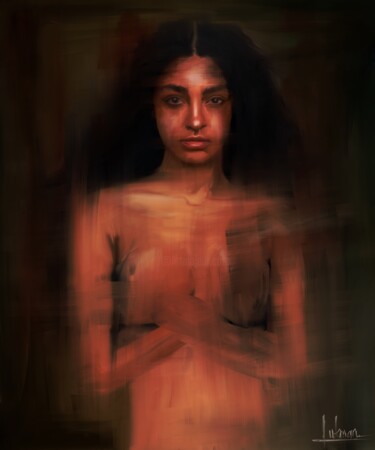 Digital Arts titled "lonely" by Lukman Arifin, Original Artwork, Digital Painting