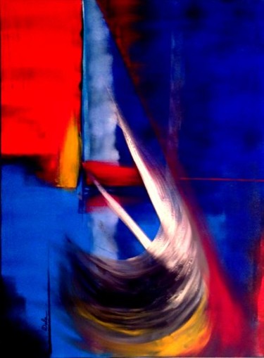 Malerei mit dem Titel "60DALA (AVEC CES TR…" von Dala, Original-Kunstwerk, Öl