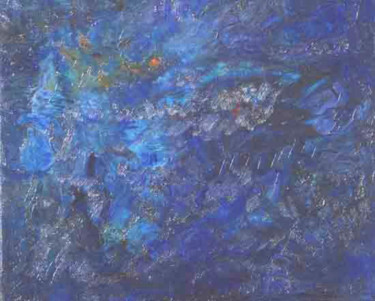 Peinture intitulée "Deep Space #7" par Lummisart, Œuvre d'art originale, Huile