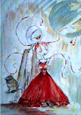 Painting titled "Les Noces" by Luna, Original Artwork
