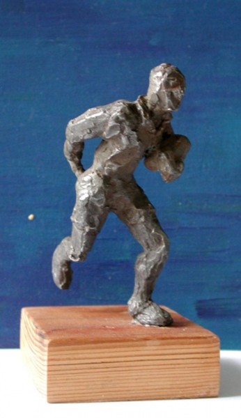 Sculptuur getiteld "rugbyer2" door Mir Lusewix, Origineel Kunstwerk